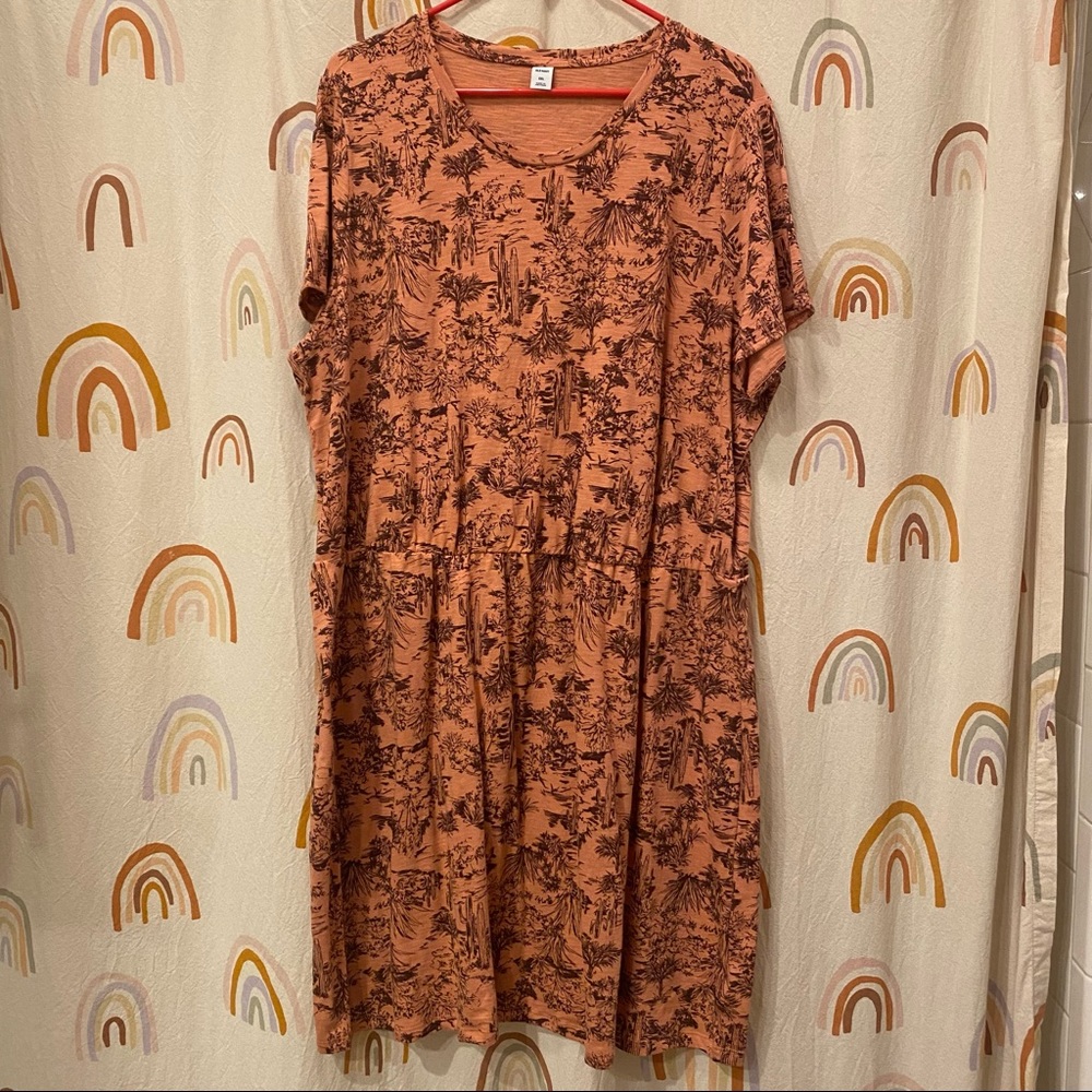 Old Navy Cactus Shirt Dress